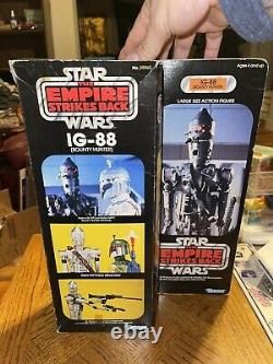 Vintage 1980 Star Wars ESB Rare 12 IG-88 100% Complete W Original Box No Repro