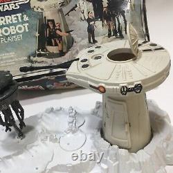 Vintage 1980 Star Wars Empire Strike Back Turret & Probot Playset Box ESB Hoth