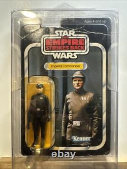 Vintage 1980 Star Wars Imperial Commander Kenner 41 Back