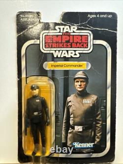 Vintage 1980 Star Wars Imperial Commander Kenner 41 Back