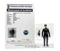 Vintage 1980 Star Wars Kenner CAS 75 THIN FACE Imperial Commander Loose Figure