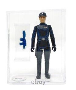 Vintage 1980 Star Wars Kenner CAS 75 THIN FACE Imperial Commander Loose Figure