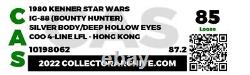 Vintage 1980 Star Wars Kenner Graded CAS 85 IG-88 Silver Hollow Eyes