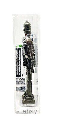 Vintage 1980 Star Wars Kenner Graded CAS 85 IG-88 Silver Hollow Eyes