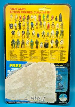 Vintage 1980 Star Wars Snaggletooth Figure Kenner 48 Back MOC