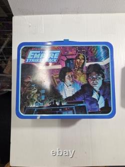 Vintage 1980 Star Wars The Empire Strikes Back Metal Lunchbox with Thermos