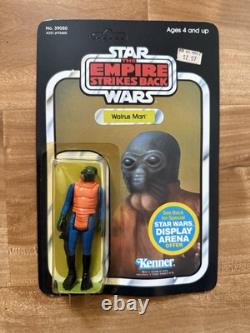 Vintage 1980 Star Wars Walrus Man Figure Kenner 45 Back MOC Unpunched