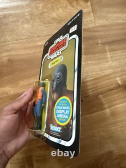 Vintage 1980 Star Wars Walrus Man Figure Kenner 45 Back MOC Unpunched