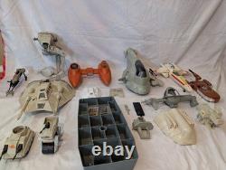Vintage 1980s Star Wars Ship Collectibles For Parts