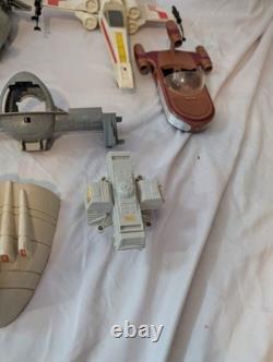Vintage 1980s Star Wars Ship Collectibles For Parts
