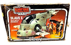 Vintage 1981 Kenner Star Wars SLAVE I Complete withOriginal BOX