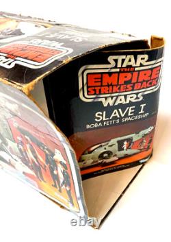 Vintage 1981 Kenner Star Wars SLAVE I Complete withOriginal BOX