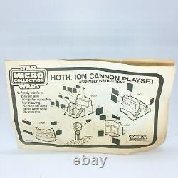 Vintage 1982 STAR WARS HOTH MICRO COLLECTION PLAY SETS, ESB Kenner Complete