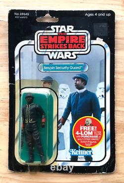 Vintage 1982 Star Wars Bespin Security Guard Empire Strikes Back Action Figure