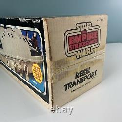 Vintage 1982 Star Wars Rebel Transport Kenner with Blue Box instructions Packs ESB