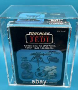 Vintage 1982 Star Wars Return of the Jedi Tri-Pod Laser Cannon Sealed AFA 75+