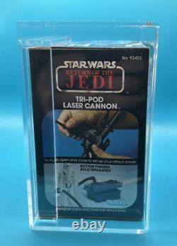 Vintage 1982 Star Wars Return of the Jedi Tri-Pod Laser Cannon Sealed AFA 75+