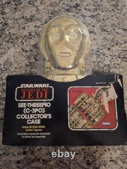 Vintage 1983 Kenner Star Wars C-3PO Collector's Case in Original Box New