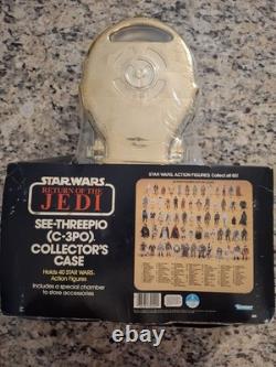 Vintage 1983 Kenner Star Wars C-3PO Collector's Case in Original Box New