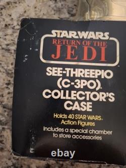 Vintage 1983 Kenner Star Wars C-3PO Collector's Case in Original Box New