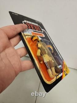 Vintage 1983 Kenner Star Wars ROTJ 65c Back Leia Boushh Disguise Unpunched