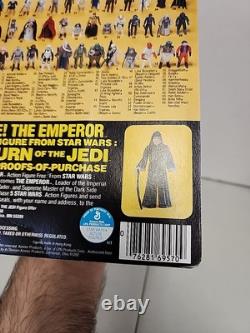 Vintage 1983 Kenner Star Wars ROTJ 65c Back Leia Boushh Disguise Unpunched