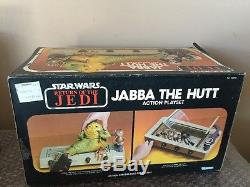 Vintage 1983 Kenner Star Wars ROTJ Jabba The Hutt MIB Never Opened