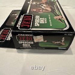 Vintage 1983 Kenner Star Wars ROTJ Speeder Bike with Box, insert, Instructions