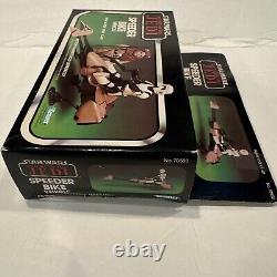Vintage 1983 Kenner Star Wars ROTJ Speeder Bike with Box, insert, Instructions