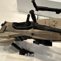 Vintage 1983 Kenner Star Wars ROTJ Speeder Bike with Box, insert, Instructions