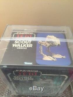 Vintage 1983 Kenner Star Wars Return Of The Jedi Scout Walker AFA 80
