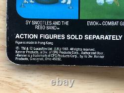 Vintage 1983 Kenner Star Wars Squid Head Return Of The Jedi Action Figure Card