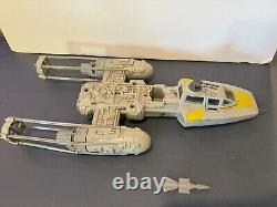 Vintage 1983 Kenner Star Wars Y-Wing Fighter ROTJ 1983