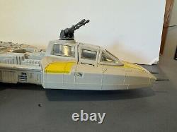 Vintage 1983 Kenner Star Wars Y-Wing Fighter ROTJ 1983