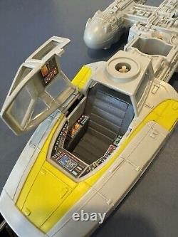 Vintage 1983 Kenner Star Wars Y-Wing Fighter ROTJ 1983