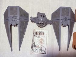 Vintage 1983 STAR WARS ROTJ Tie Interceptor Perfect Box, Inserts & Papers 100%