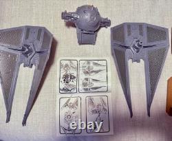 Vintage 1983 STAR WARS ROTJ Tie Interceptor Perfect Box, Inserts & Papers 100%