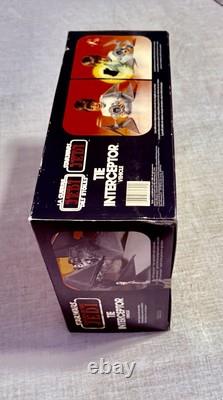 Vintage 1983 STAR WARS ROTJ Tie Interceptor Perfect Box, Inserts & Papers 100%