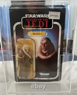 Vintage 1983 Star Wars BIB FORTUNA Figure Kenner 65 Back MOC Unpunched