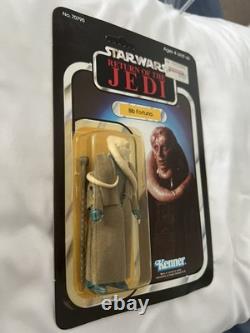 Vintage 1983 Star Wars BIB FORTUNA Figure Kenner 65 Back MOC Unpunched