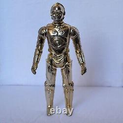 Vintage 1983 Star Wars C-3PO Case + 16 Vintage Action Figures -NO Weapons or Acc