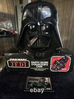 Vintage 1983 Star Wars Darth Vader Collector Case Free Shipping