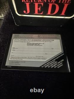 Vintage 1983 Star Wars Darth Vader Collector Case Free Shipping