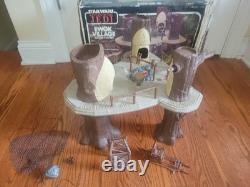 Vintage 1983 Star Wars Ewok Village Return of the Jedi Playset with Box