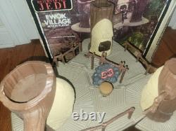 Vintage 1983 Star Wars Ewok Village Return of the Jedi Playset with Box