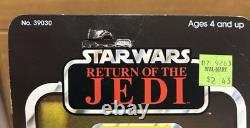 Vintage 1983 Star Wars Hammerhead ROTJ 48 back Kenner Nien Nunb offer UNPUNCHED