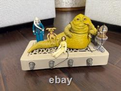 Vintage 1983 Star Wars JABBA the HUTT Throne Playset Complete With Extra Figures
