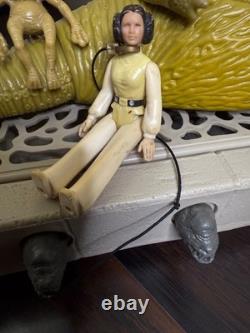 Vintage 1983 Star Wars JABBA the HUTT Throne Playset Complete With Extra Figures