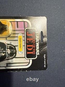 Vintage 1983 Star Wars Kenner ROTJ Figure Darth Vader 77 Back Sealed Moc Jedi