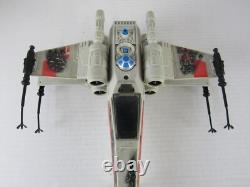 Vintage 1983 Star Wars ROTJ Battle Damaged X-Wing Fighter Complete Works AA605